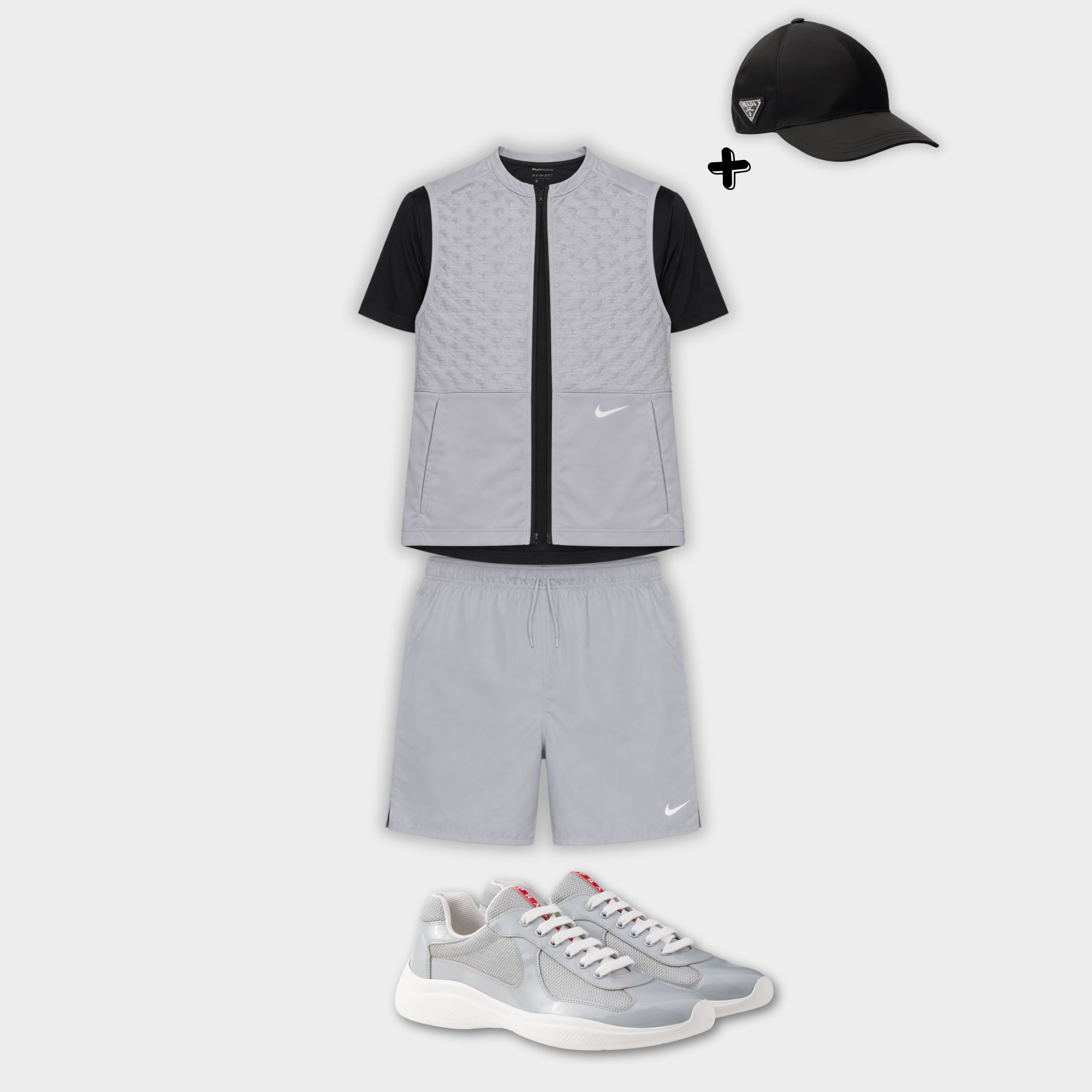 Outfit Therma Fit Gris + Casquette Offerte