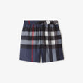 Short burberry bleu