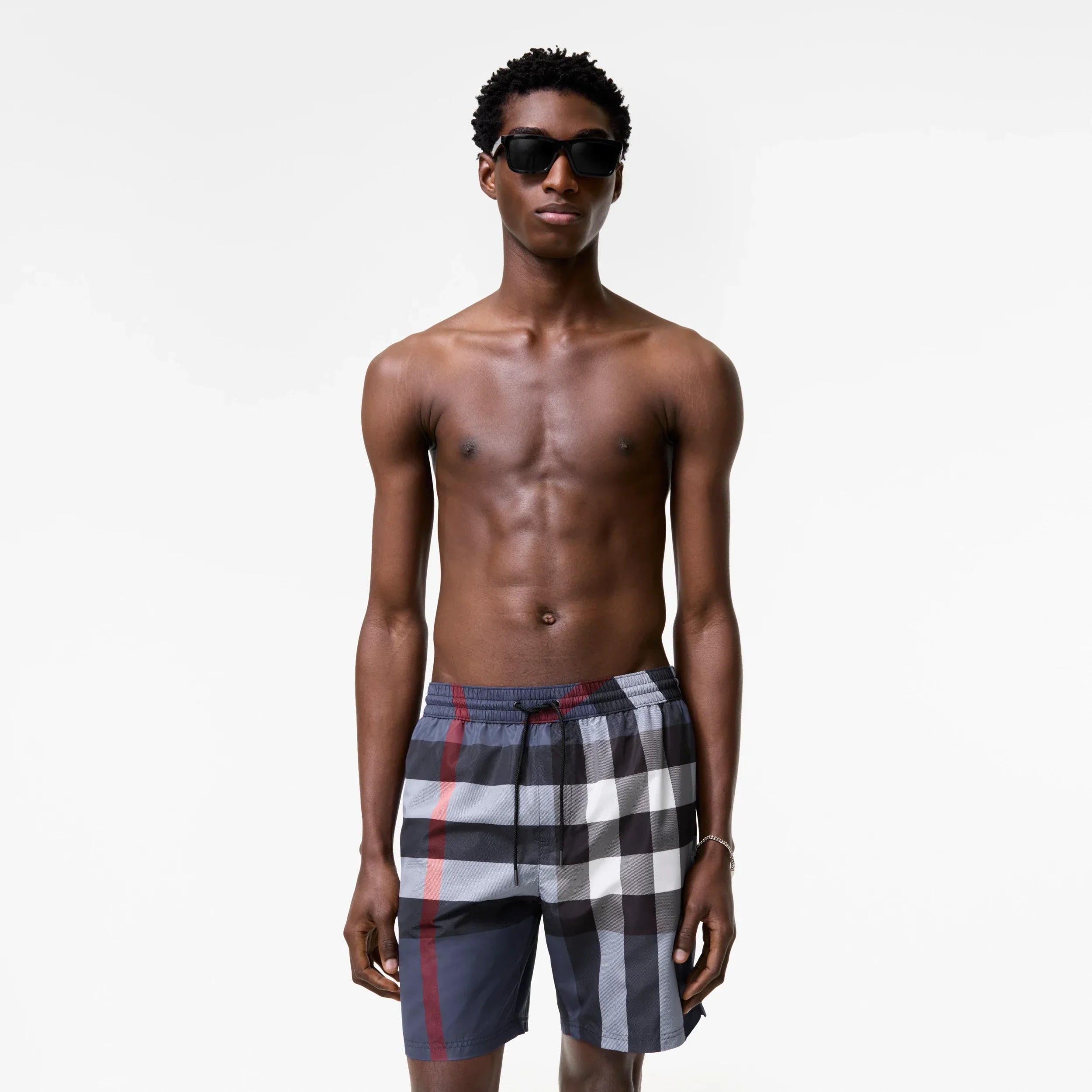 Short burberry bleu