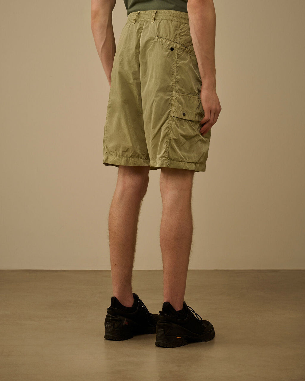 Short cp compagny Moss gray - green