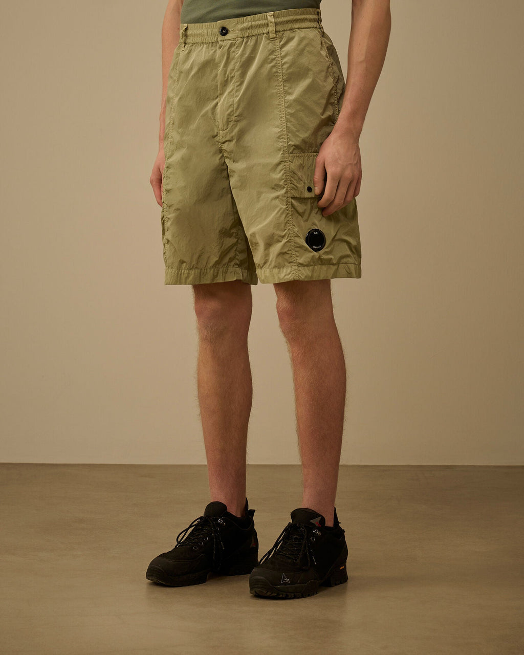 Short cp compagny Moss gray - green