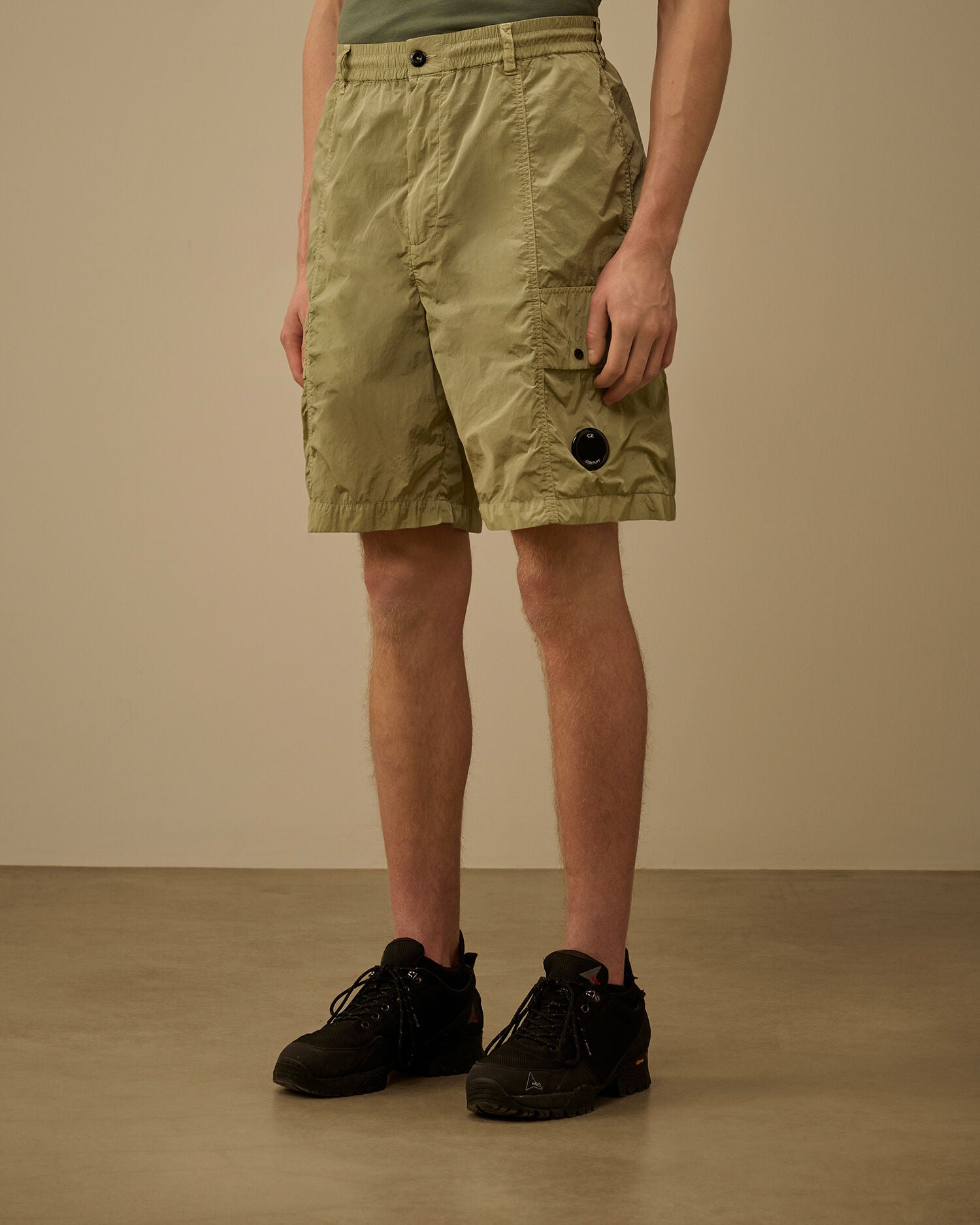 Short cp compagny Moss gray - green
