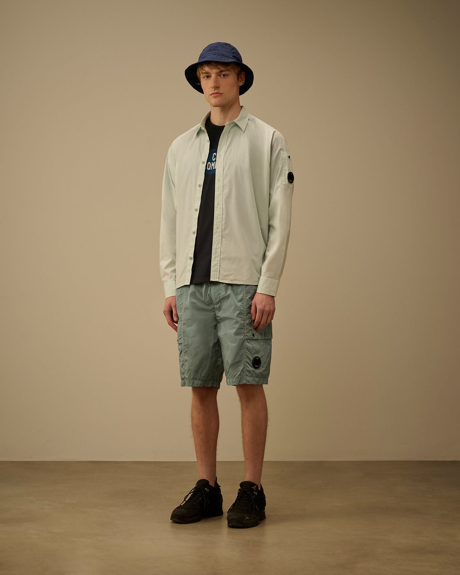 Short cp compagny silver blue